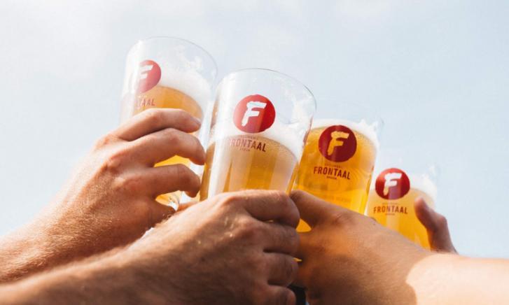 Frontaal bier Frontaal bier